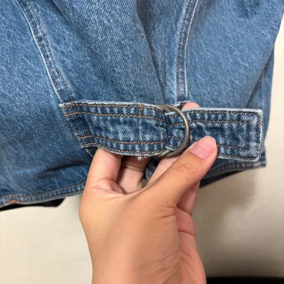 Abercrombie & Fitch Denim Vest Top Size Small - Picture 6 of 6